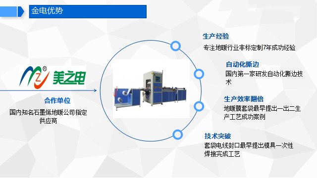 全自動(dòng)石墨烯地暖膜套袋熱合機(jī)企業(yè)優(yōu)勢(shì)